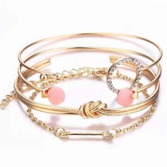 NEW Set of 4 Bracelets - Picture 4 of 5